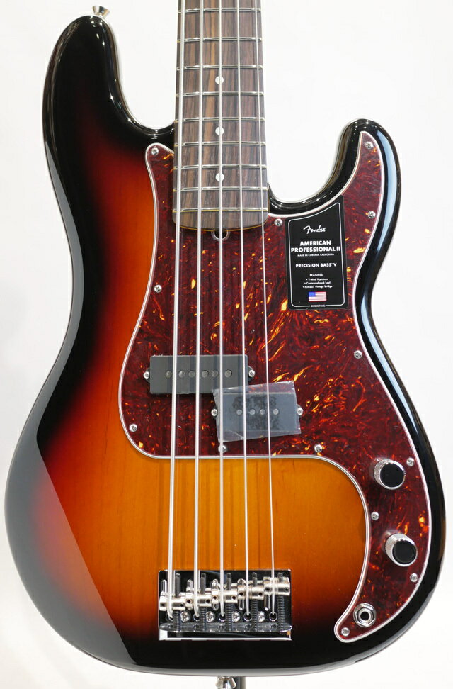エレキベース Fender フェンダー American Professional II Precision Bass V 3-Color Sunburst / Rosewood 《三木楽器BASS SIDE》