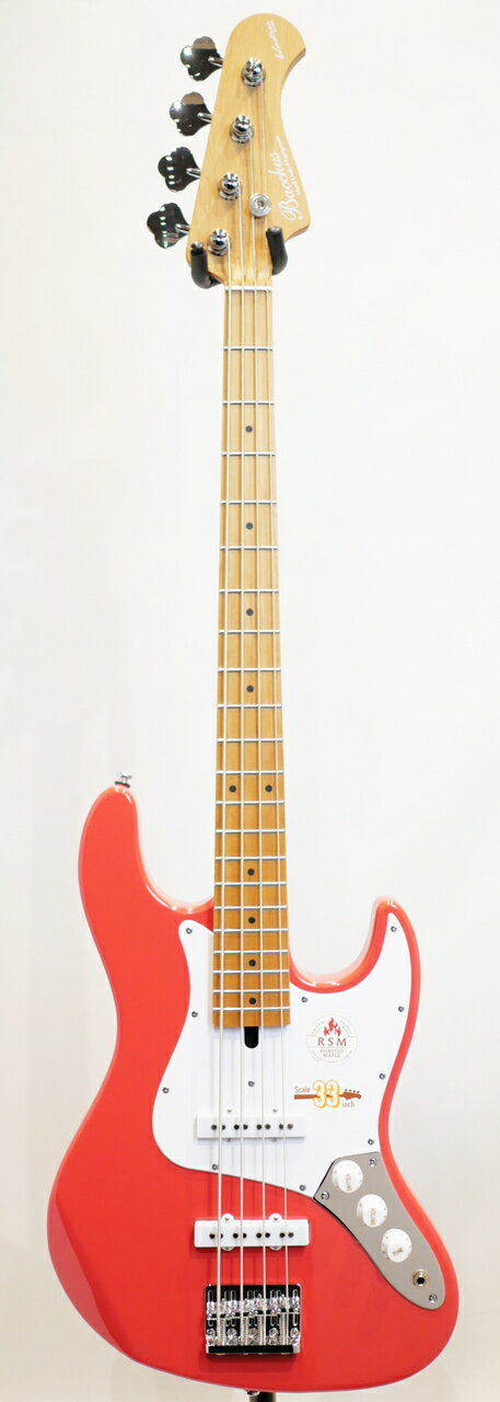 エレキベース Bacchus バッカス WL4-STD33 RSM/M / FR【数量限定アウトレット特価品】 《三木楽器BASS SIDE》