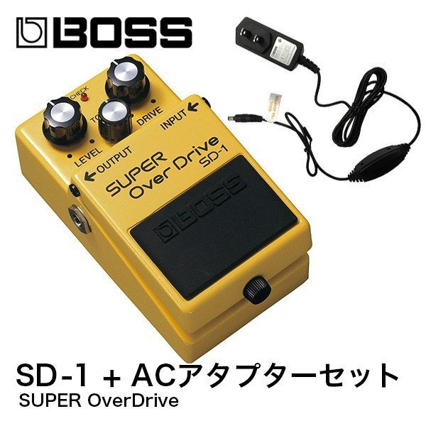 BOSS ܥ SD-1 Super OverDrive + ץ PSA-100S2 å
