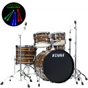 《ELISE 光るスティック Lumino Stick 付》TAMA Imperialstar Drum Kits IP52H6 (22インチ バスドラム 一括セット) CTW コーヒー・チー..