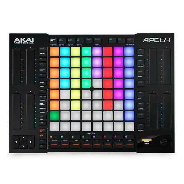 AKAI アカイ APC64 MIDIパッド コントローラー (Ableton LIVE 対応) Ableton Live Lite 付属