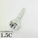 S.E.Shires シャイアーズ トランペット マウスピース 1.5C 銀メッキ仕上げ