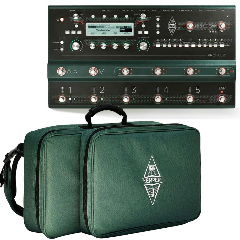 KEMPER ケンパー PROFILER STAGE フロアタイプ プロファイリングアンプ + 専用バック セット