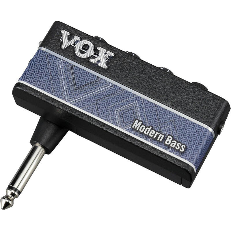 VOX ヘッドホン ギターアンプ アンプラグ amPlug3 Modern Bass (AP3-MB) 電池駆動 エフェクター リズムマシン内蔵