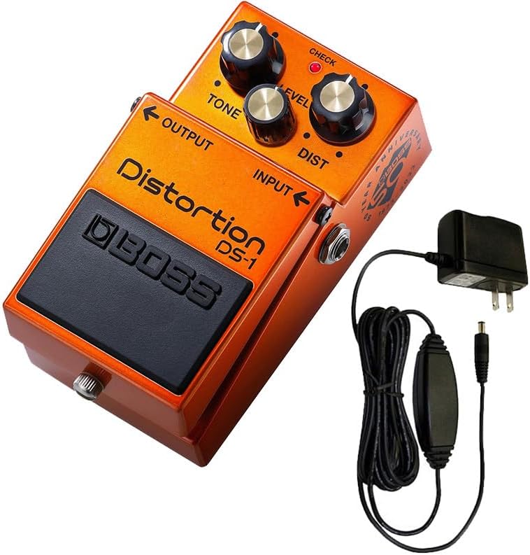 BOSS コンパクトエフェクター DS-1-B50A Distortionディストーション + 純正ACアダプターPSA-100S2 セットのサムネイル