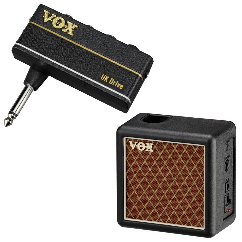 VOX ボックス amPlug3 UK Drive (AP3-UD) + amPlug2 Cabinet (AP2-CAB) セット