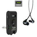 Fender USA フェンダー Mustang Micro Plus + SHURE シュア SE215-K-A イヤホン セット