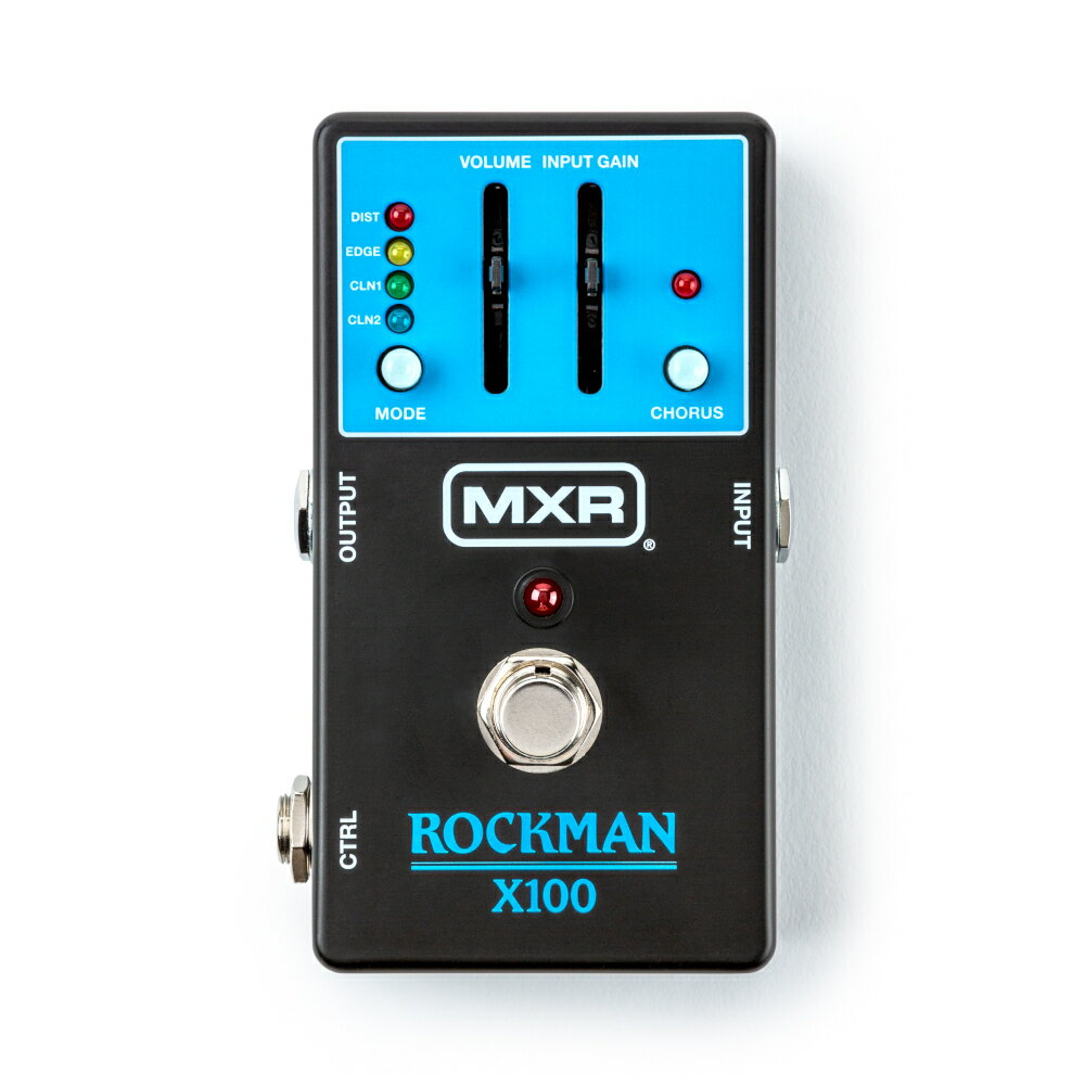 《ご予約受付中》 MXR MX100 ROCKMAN X100 ANALOG TONE PROCESSOR ※2月1日発売予定のサムネイル