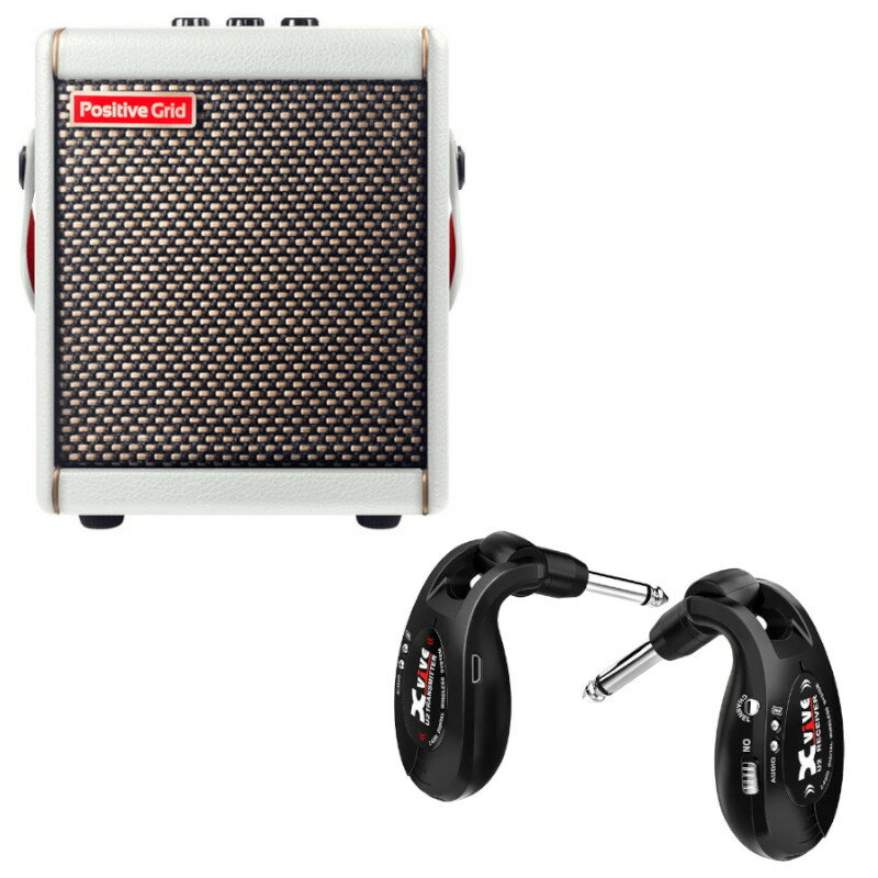 Positive Grid Spark Mini Pearl + Xvive XV-U2 Set [磻쥹ƥࡦå]