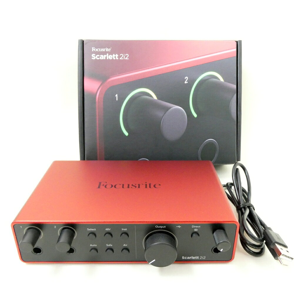楽天市場】focusrite scarlett 2i2 オーディオインターフェイスの通販