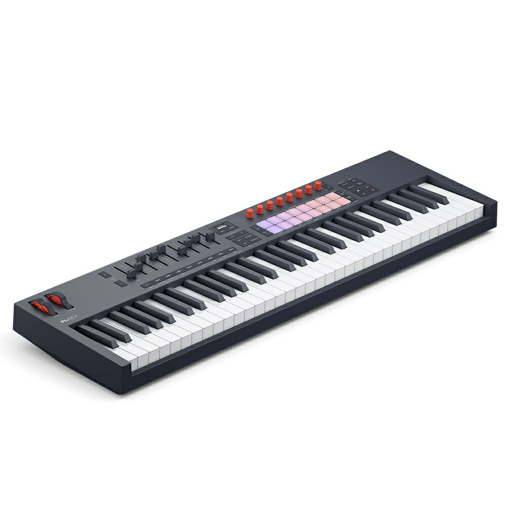 《6月中旬発売予定・予約受付中》NOVATION FLkey 2 61 ノベーション MIDIキーボード メーカー保証3年 FL Studio