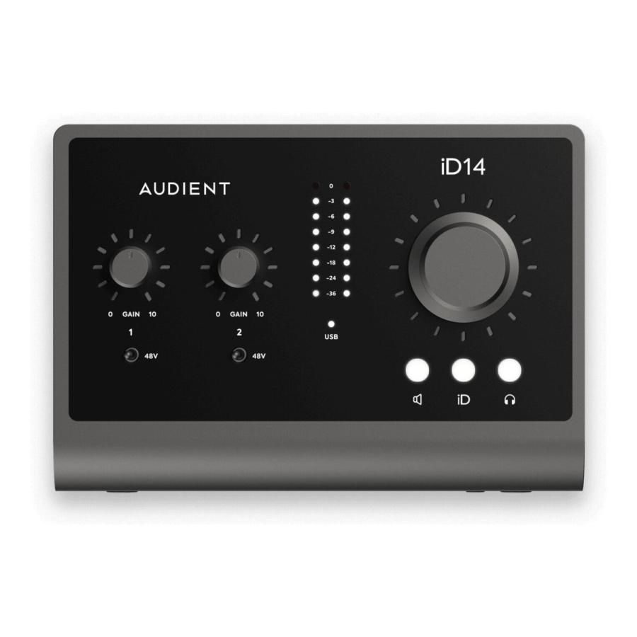 AUDIENT iD14mk II 10in / 6out USB オーディオ・インターフェイス オーディエント