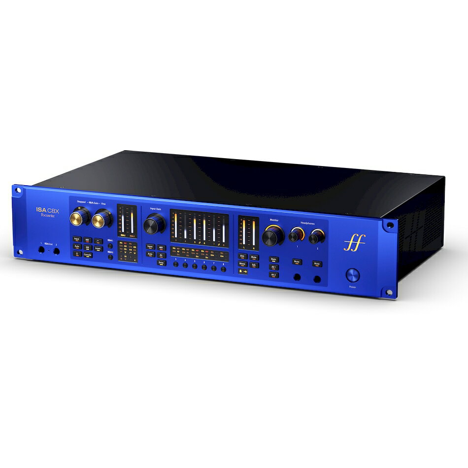 Dtm, Recording, Pa Instruments - 《5月下旬発売予定・予約受付中》Focusrite フォーカスライト ISA C8X オーディオ インターフェイス DTM