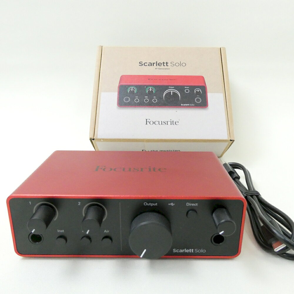 楽天市場】focusrite scarlett solo studio pack 3rd genの通販