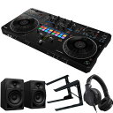 Pioneer DJコントローラー DDJ-REV5 + ヘッドホン HDJ-CUE1 + PCスタンド + スピーカー DM-40D セット