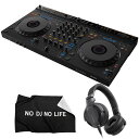 AlphaTheta DJコントローラー DDJ-GRV6 + ヘッドホン HDJ-CUE1 + ダストカバー セット《 rekordbox / Serato ...