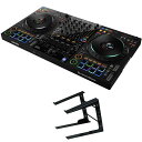 Pioneer 4CH DJコントローラー DDJ-FLX10 + PCスタンド セット