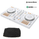 Pioneer DJコントローラー DDJ-FLX4-W (ホワイト) + ダストカバー付き 《rekordbox / Serato DJ Lite 対応》【DDJ-400 後続機種】