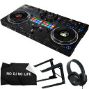 PIONEER DJコントローラー DDJ-REV7 + ヘッドホン KHP-001 + PCスタンド + ダストカバー セット 【Serato DJ Pro対...