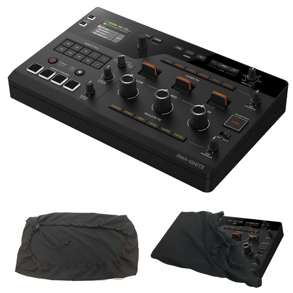 AlphaTheta エフェクター RMX-IGNITE + ダストカバー 付き