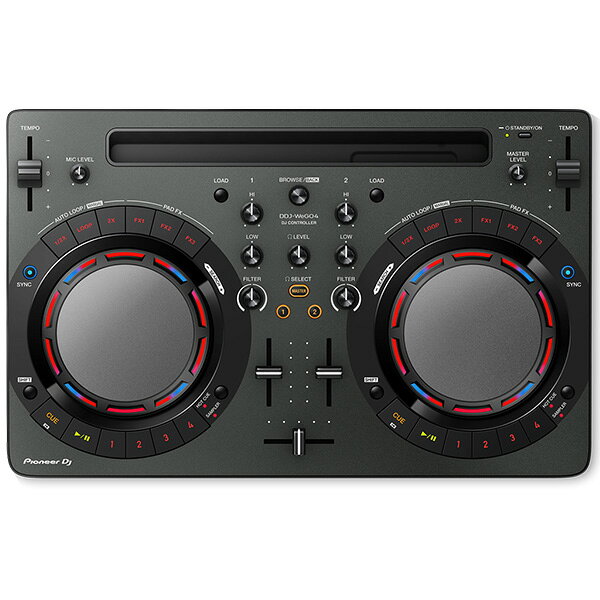 Pioneer DJコントローラー DDJ-WEGO4 ブラック iPad/iPhone/PC対応