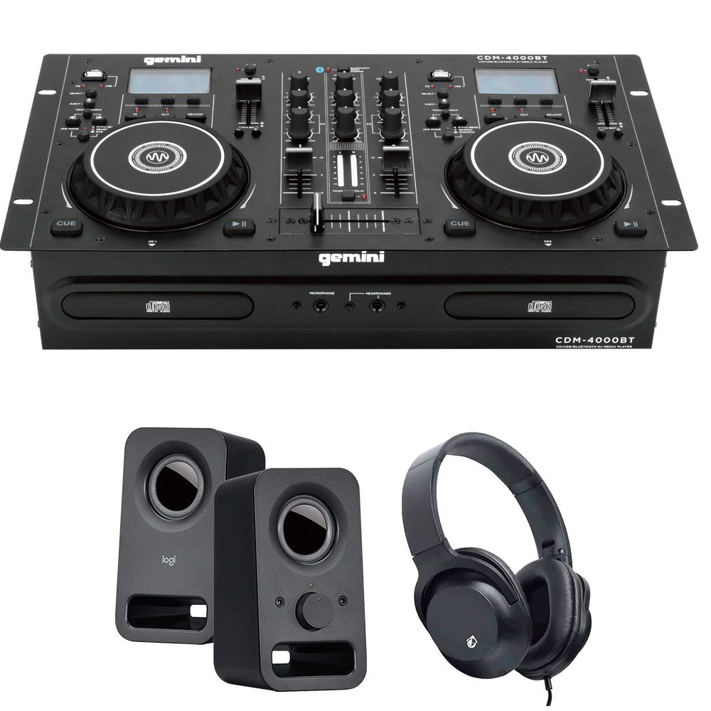 gemini ߥʥ η 륤CDJ󥽡 CDM-4000BT + إåɥۥ KHP-001 + ԡZ150 å