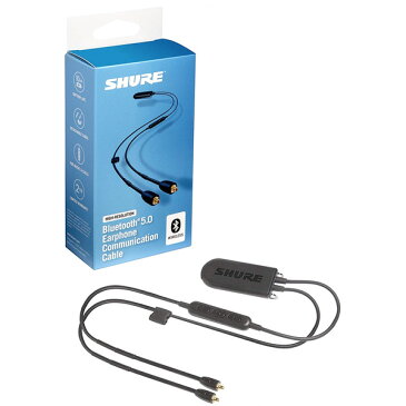 SHURE ワイヤレス リケーブル BTシリーズ Bluetooth SEシリーズ用 交換ケーブル MMCXコネクター搭載 RMCE-BT2 国内正規品 2年保証