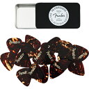 Fender フェンダー 70th Anniversary Pick Tin 12 Picks 【ゆうパケット便】※日時指定非対応・郵便受けにお届け致します