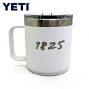 YETI イエティ ランブラー 10ozマグ ホワイト (スライド式蓋付き) 《MIKIオリジナル カスタムモデル》アウトドア バーベキュー キャンプ オフィス ギフト