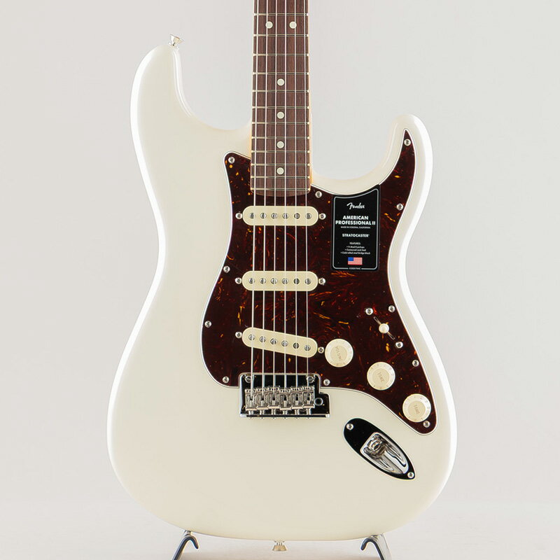 Fender フェンダー American Professional II Stratocaster /Olympic White/Rosewood Fingerboard