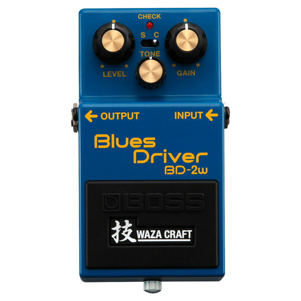BOSS ボス BD-2W Blues Driver (技 WAZA CRAFT) コンパクトエフェ ...