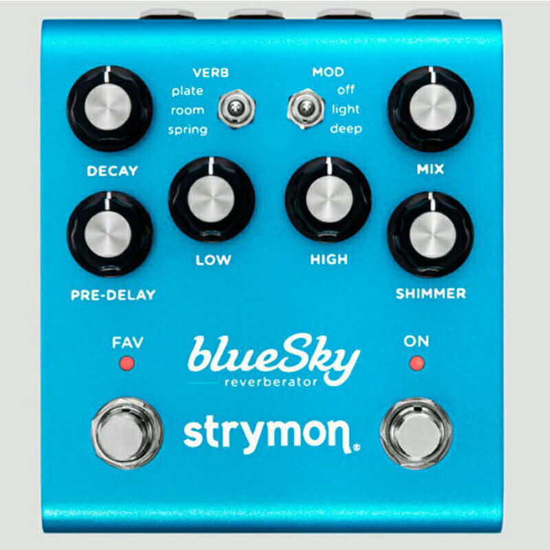 エフェクター リバーブ Strymon ストライモン blueSky V2 【送料無料】※ACアダプ ...