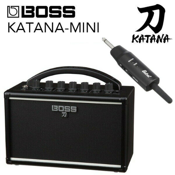 BOSS ボス KATANA-MINI カタナアンプミニ KTN-MINI ギターアンプ + Blu ...