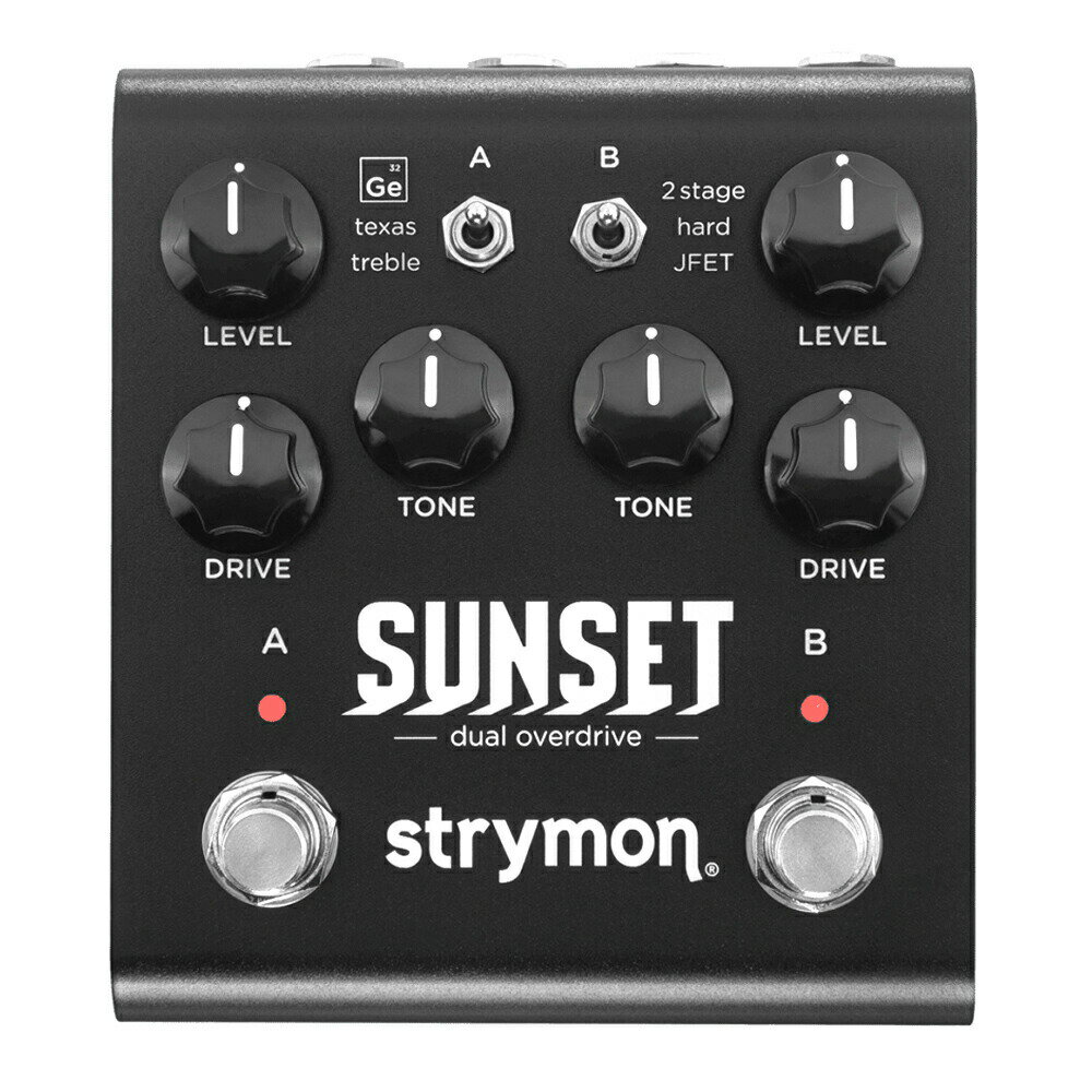 《限定生産品》Strymon SUNSET（Midnight Edition） dual overdrive 送料無料