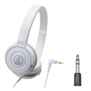 ں߸ˤ ¨Ǽǽaudio-technica ǥƥ˥ ATH-S100 WH  إåɥۥ + 1/4Ѵץ饰̵