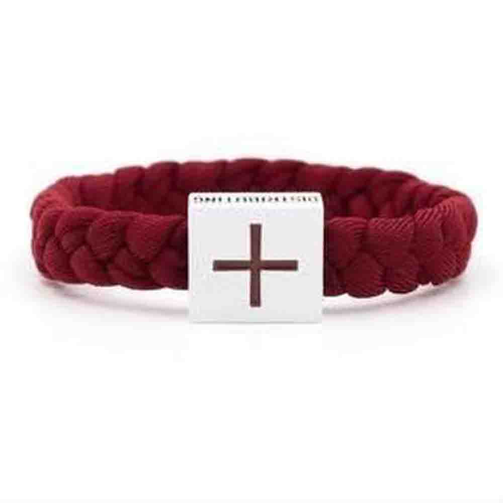 【ゆうパケットにて送料無料】Electric Family / POSITIVITY BURGUNDY BRACELET