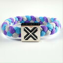 【ゆうパケットにて送料無料】Electric Family / ELECTRIC BLUE PURPLE BRACELET