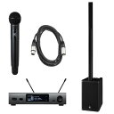 《即納可能》 YAMAHA STAGEPAS 1K mkII ポータブルPAシステム ヤマハ スピーカー + オーディオテクニカ ワイヤレスシステム ATW-3212/C510HH1 + 5mXLRケーブル