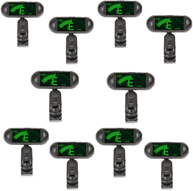 ※10台まとめ買いセットです。 2種類のバックライトが点灯する大型ディスプレイは視認性が高く、独自のダブル・ボールジョイント方式により画面の向きを自由に設定できるので、使いやすい位置にチューナーを取り付け簡単にチューニングすることができます。 クロマティック、ギター、ベース、ヴァイオリン、ウクレレの5つのモードを搭載しており、これ1つで様々な楽器への使用が可能。 (チューニングレンジ: A0(27.50Hz)-C8(4186Hz) ボタン電池(CR2032 リチウム電池1つ)で駆動。安心の自動電源オフ機能付きで、通常使用で約1年間使用する事が可能です。 (*5分間信号の入力ない場合自動で電源がオフになります。) 本体は30gと軽量で、小さく折りたためる為、持ち運びにも便利。 迷ったらコレ。扱いやすく、不慣れな方にもオススメです。 -- ■製品の仕様■ チューニングモード：Chromatic / Guitar / Bass / Violin / Ukulele チューニング・レンジ :A0(27.50Hz)-C8(4186Hz) キャリブレーション : 410Hz - 490Hz 反応速度 : 誤差 : ±1cent 本体サイズ : 63mm x 62mm x77mm(最大展開時) 電池駆動 : 3V (CR2032) 重量 : 30g -- ■付属電池■ 品番: CR2032 ×1 種類 : リチウム電池 シリーズ／タイプ : CR系コイン形リチウム電池 質量 : 約3g 電圧 : 3V関連商品KORG Pitchblack X mini GOLD ［PB-X-M...《2台セット販売》ELISE エリーゼ tuTune (チュチューン...12,760円2,860円《3台セット販売》ELISE エリーゼ tuTune (チュチューン...《5台セット販売》ELISE エリーゼ tuTune (チュチューン...3,960円6,380円ELISE エリーゼ tuTune (チュチューン) クリップ チュ...KORG HT-G1 / Guitar ギター用 クリップ 式 チュー...1,540円1,265円KORG PST-1 Pitchstrap BK （ブラック） スト...KORG PST-1 Pitchstrap GD （ゴールド） スト...8,800円8,800円KORG クリップ式チューナー pitchclip2+(PC-2+) ...KORG PST-1 Pitchstrap SV （シルバー） スト...11,000円8,800円