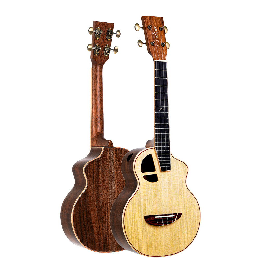 L.Luthier エル・ルシアー Le light Koa S w/EQ (Concert) コンサート サイズ ウクレレ エレウク スプルース トップ コア ボディ
