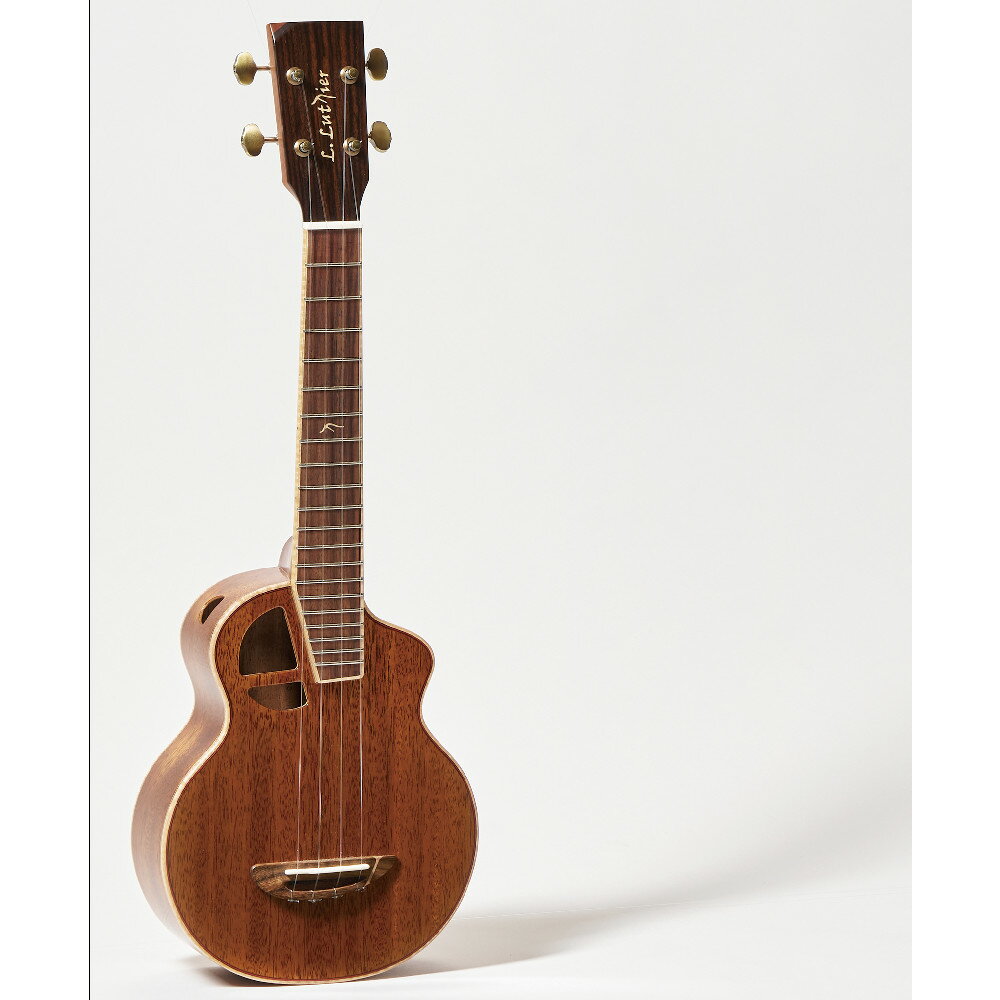 L.Luthier エル・ルシアー Le Mini Maho (Soprano / Long Neck) ソプラノ ロングネック ウクレレ オール マホガニー モデル(2)