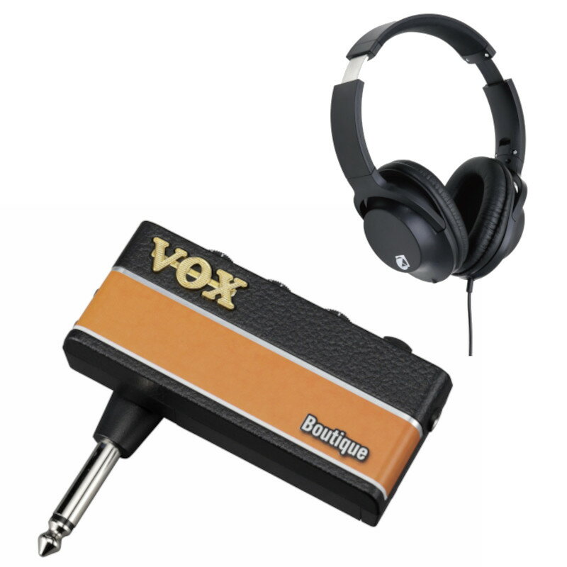 VOX ボックス amPlug3 Boutique (AP3-BQ) + KHP-001 ヘッドフォン セット
