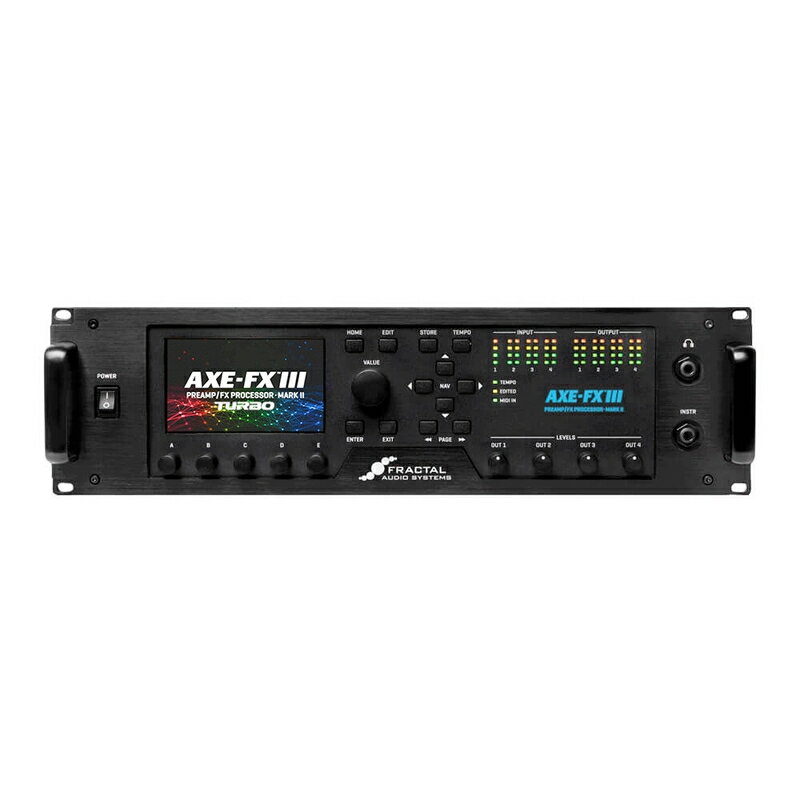 Fractal Audio Systems フラクタル・オーディオ Axe-Fx III MARK II TURBO [マルチエフェクター]