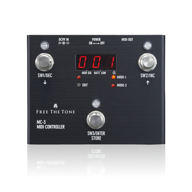 Free The Tone MC-3 [MIDI CONTROLLER]