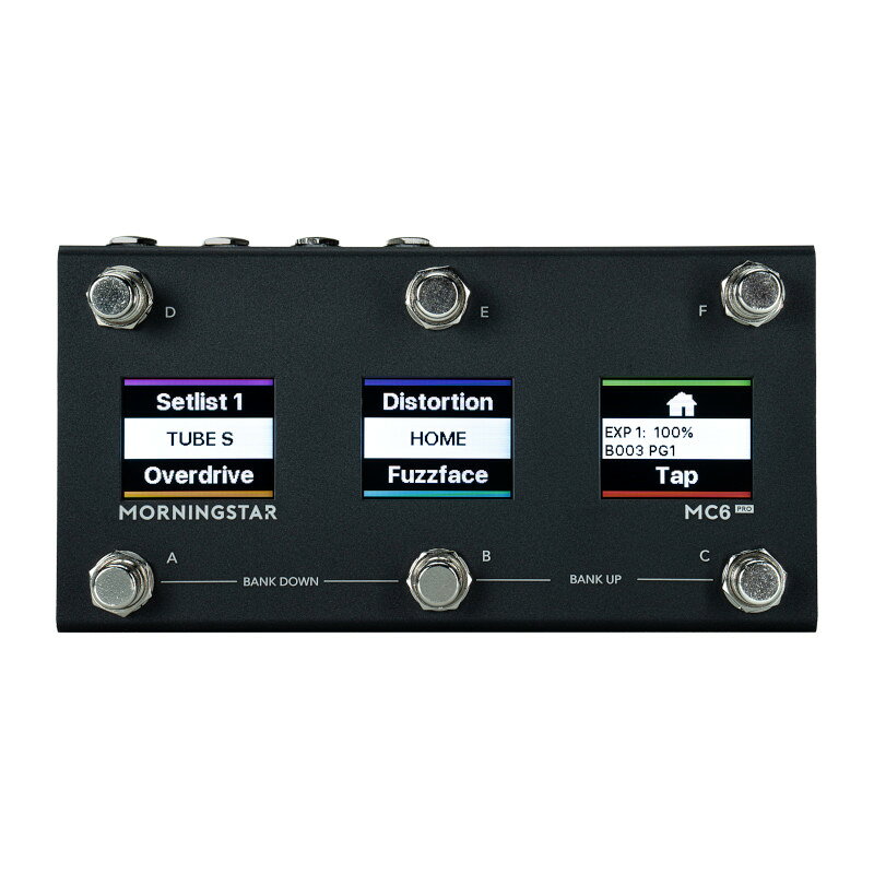 Morningstar Engineering MC6 PRO [Perfect MIDI Controller w/ 4 OMNIPORTS]