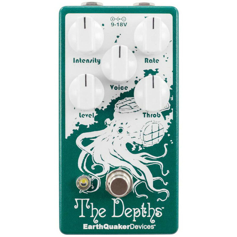 EarthQuaker Devices アースクエイカーデバイセス The Depths [アナログオプティカルビブラート]