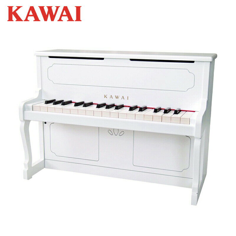 KAWAIミニピアノアップライトピアノホワイト1152カワイトイピアノ32鍵河合楽器