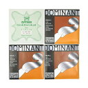 Dominant / オプティマ バイオリン弦 セット 4/4【E線 / ゴールドブラカット ボールエンド0.27】131,132,133 ドミナント バイオリン 弦