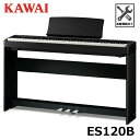 KAWAI ES120B 【専用スタンド(HML-2B)、ペダルユニット(F-351B)セット】 ブラック Filo(フィーロ) カワイ コンパクト 電子ピアノ(2)