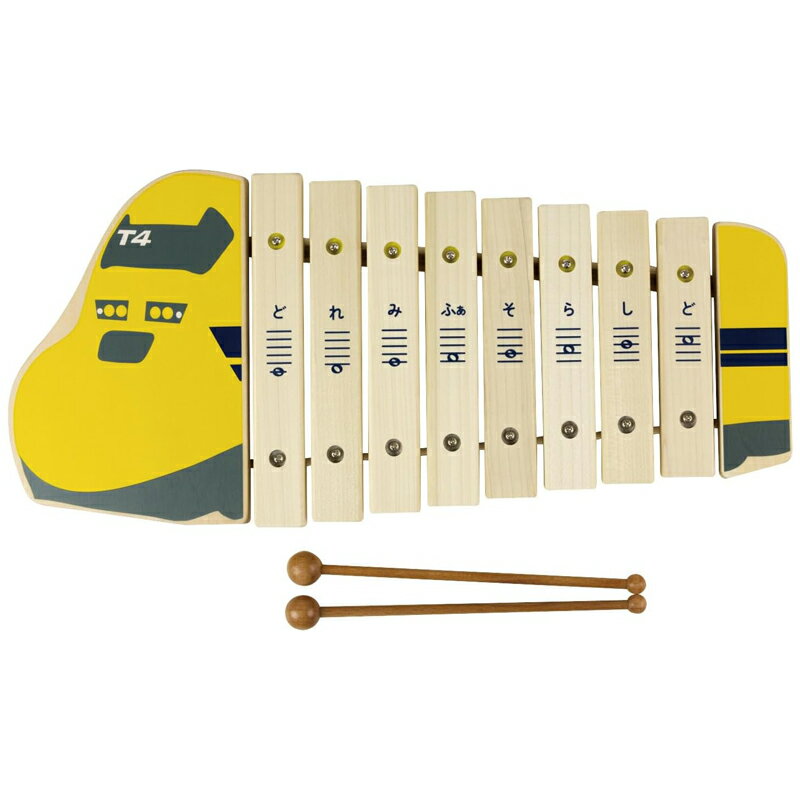木琴 ドクターイエロー 新幹線 楽器 TRAIN CLUB 923形 JR東海 知育楽器 知育玩具